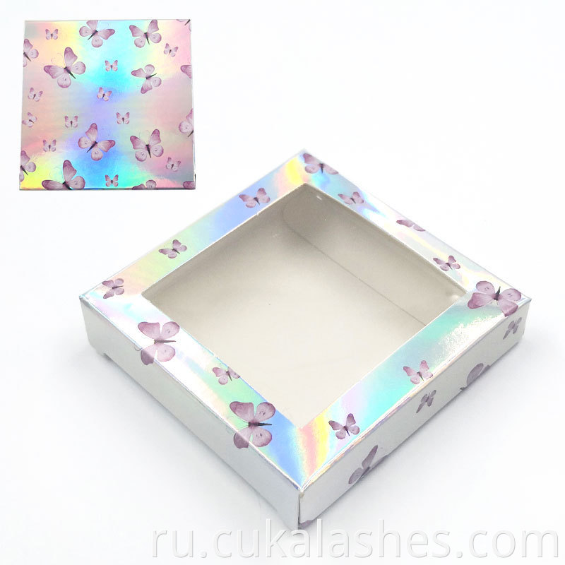 Square Butterfly Lash Box